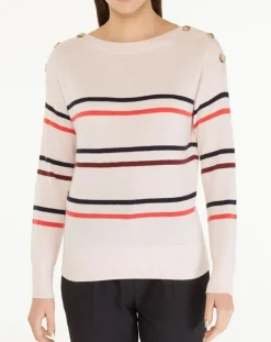 Femme Galeries Lafayette Pulls^Pull 100% Cachemire Yako col rond rose clair