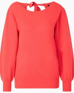 Femme Galeries Lafayette Pulls^Pull 100% Cachemire Yoshi col bateau rouge