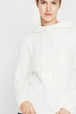 Pull à capuche naturel-Assuili Outlet