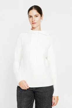 Pull à capuche naturel-Assuili Outlet