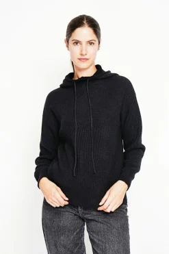 Femme Assuili Sweats^Pull à capuche noir