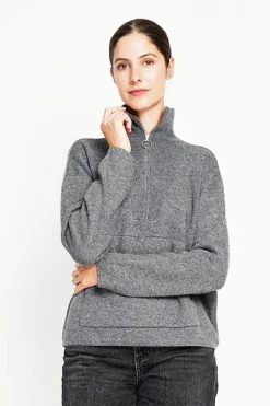 Femme Assuili Sweats^Pull à col montant loup