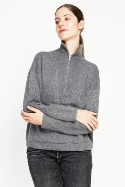Femme Assuili Sweats^Pull à col montant loup