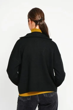 Femme Assuili Pulls^Pull à col montant noir
