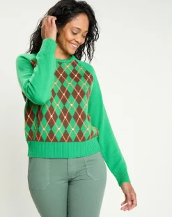 Femme Manoush Pulls^Pull 100% Laine Burlington vert
