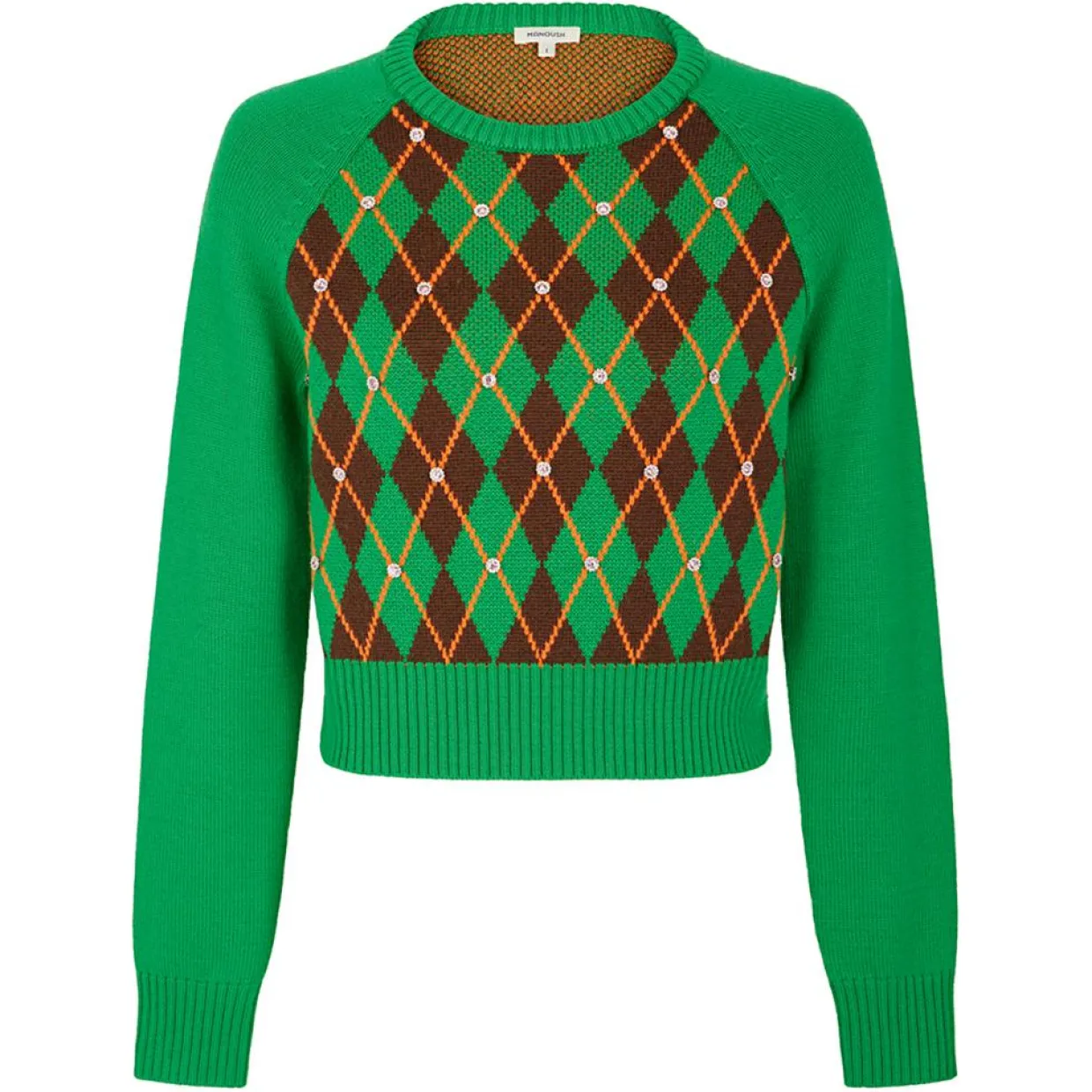 Femme Manoush Pulls^Pull 100% Laine Burlington vert