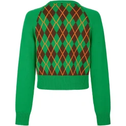 Femme Manoush Pulls^Pull 100% Laine Burlington vert