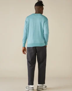 Homme Bellerose Pulls^Pull 100% Laine Dillex bleu
