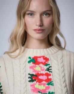 Femme Manoush Pulls^Pull 100% Laine Heidi ecru