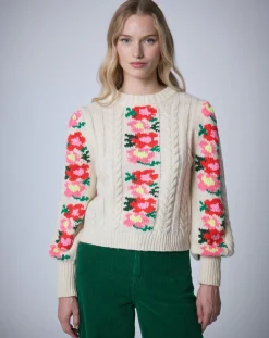 Femme Manoush Pulls^Pull 100% Laine Heidi ecru