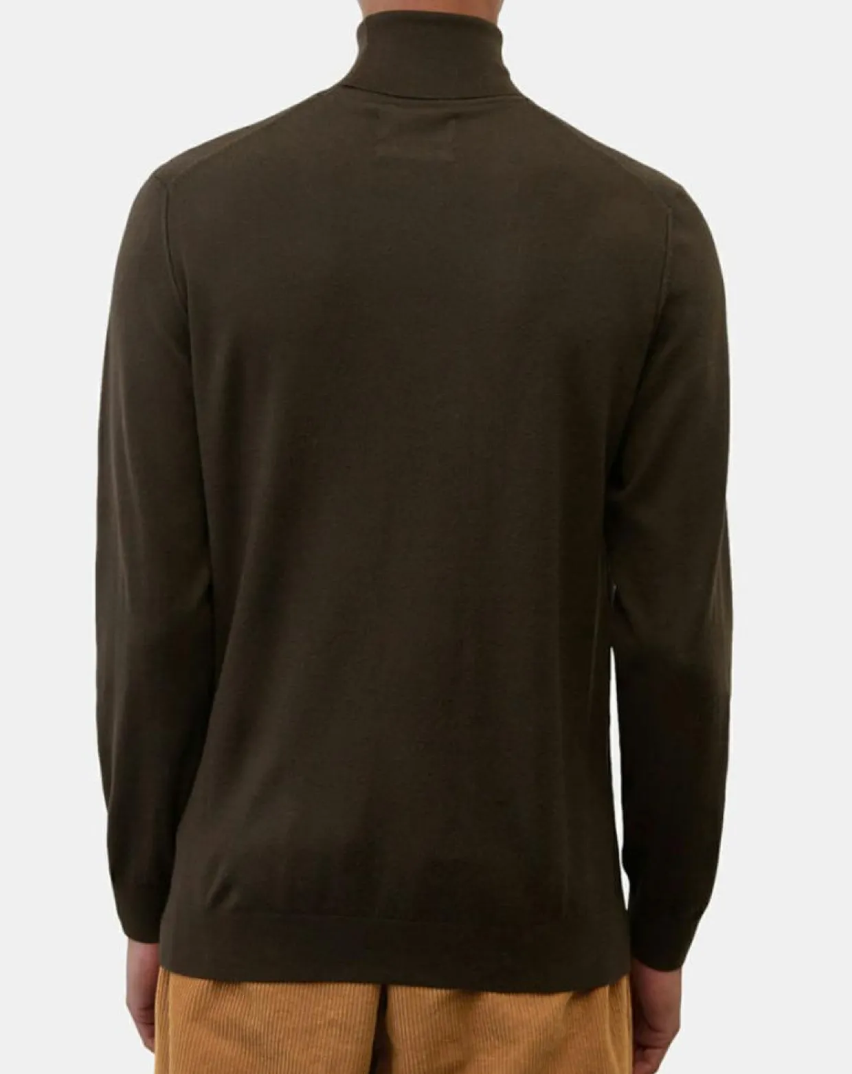 Homme Marc O'Polo Pulls^Pull 100% Laine marron foncé
