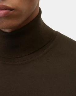 Homme Marc O'Polo Pulls^Pull 100% Laine marron foncé