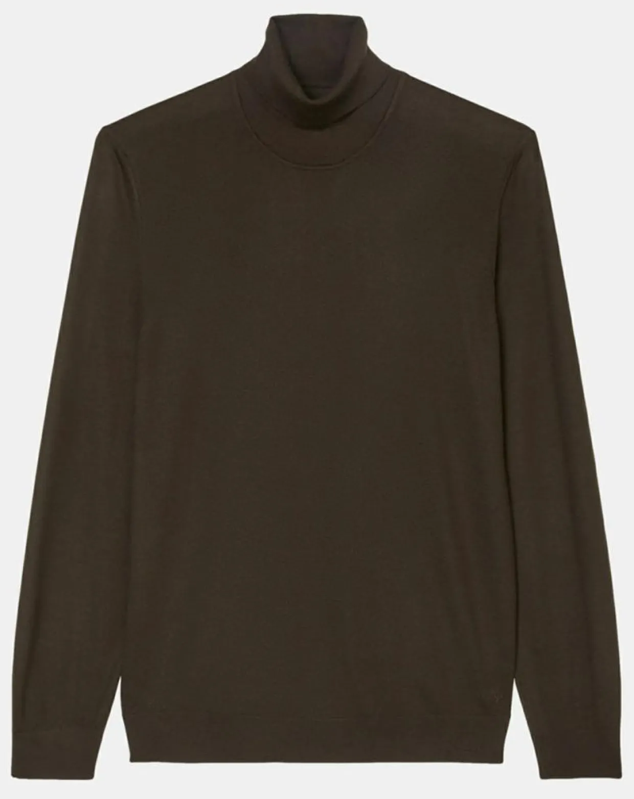 Homme Marc O'Polo Pulls^Pull 100% Laine marron foncé
