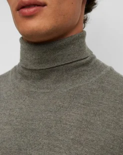 Homme Marc O'Polo Pulls^Pull 100% Laine Mérinos gris