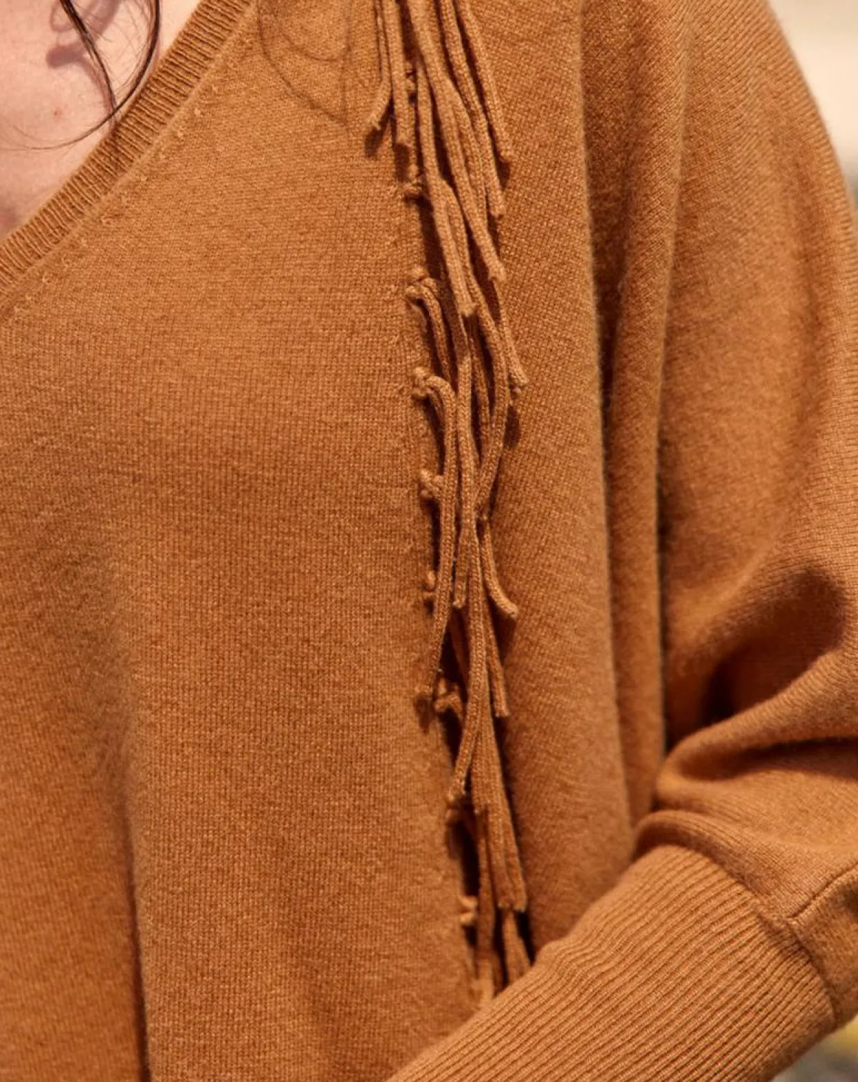 Pull 100% Laine Naomi cannelle-Lauren Vidal Online
