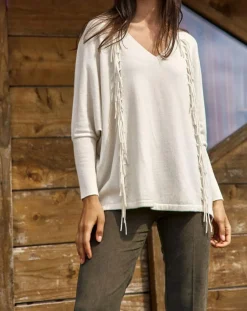 Pull 100% Laine Naomi crème-Lauren Vidal Sale