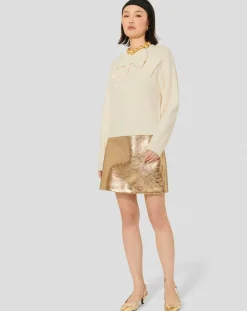 Femme Tara Jarmon Pulls^Pull 100% Laine Phoebe écru
