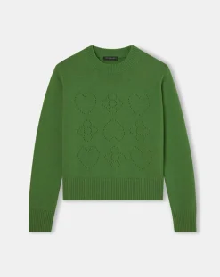 Femme Tara Jarmon Pulls^Pull 100% Laine Preppy cactus