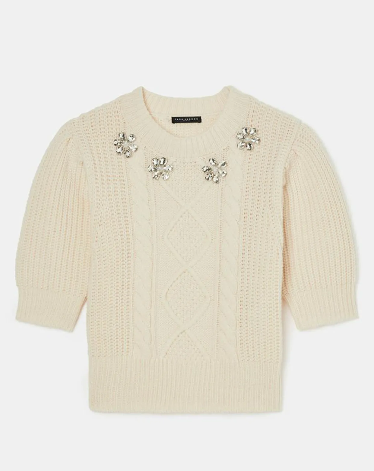 Femme Tara Jarmon Pulls^Pull 100% Laine Psyche écru