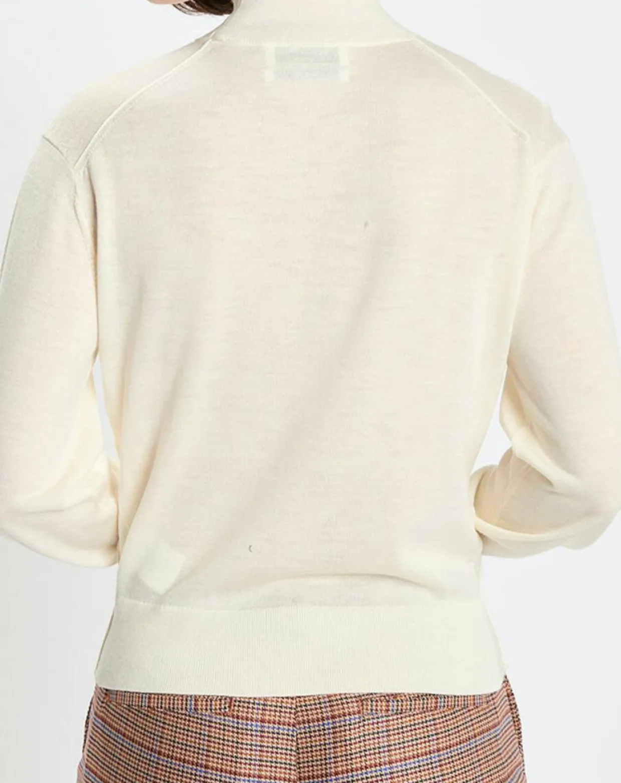 Pull 100% Laine vierge Col montant écru-Marc O'Polo Online