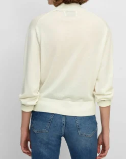 Pull 100% Laine vierge Col montant écru-Marc O'Polo Online