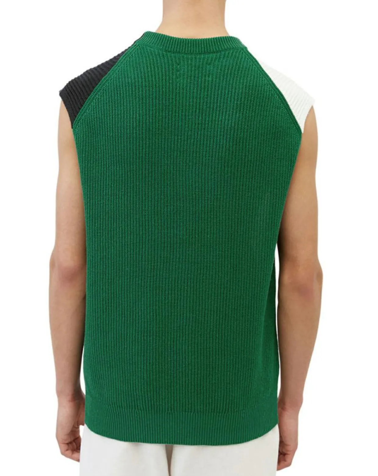 Pull 100% Lin Sans manches multicolore-Marc O'Polo Clearance
