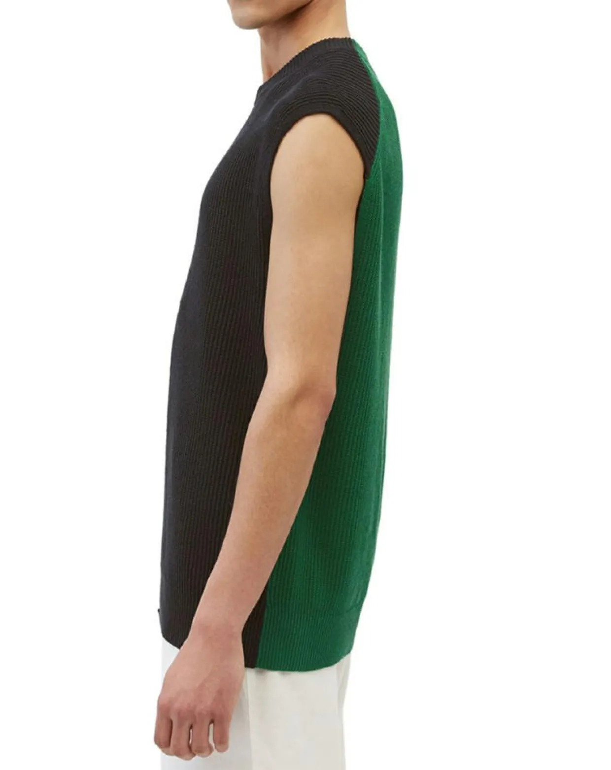 Pull 100% Lin Sans manches multicolore-Marc O'Polo Clearance