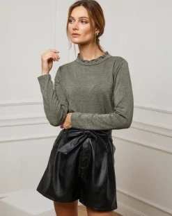 Pull Abby kaki-Fleur de cachemire Online
