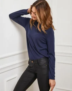Femme Fleur de cachemire Pulls^Pull Abby marine