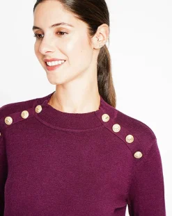 Pull Adeline bordeaux-Assuili Outlet