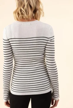 Pull Alhambra noir-Bleu Blanc Rouge Sale