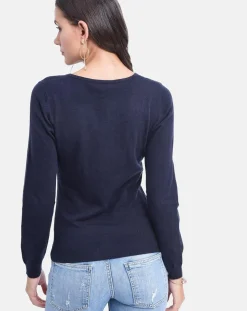 Pull Alice bleu nuit-Assuili Clearance