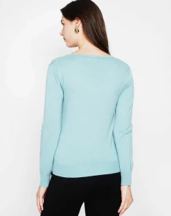 Femme Assuili Pulls^Pull Alice turquoise