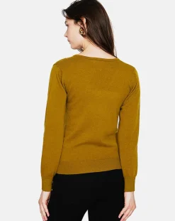 Pull Alice vert olive-Assuili Sale