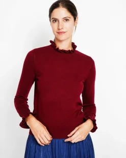 Femme Assuili Pulls^Pull Alix bordeaux