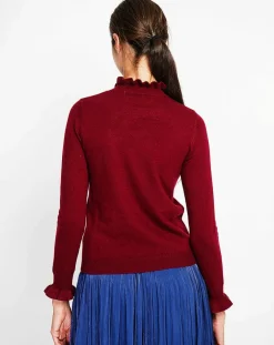 Femme Assuili Pulls^Pull Alix bordeaux