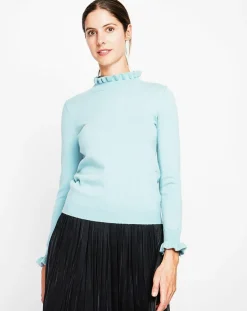 Femme Assuili Pulls^Pull Alix turquoise