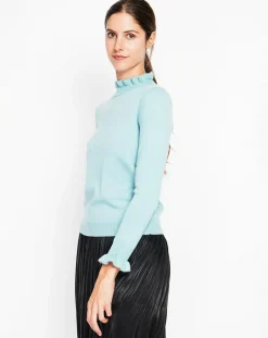 Femme Assuili Pulls^Pull Alix turquoise