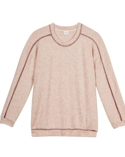 Femme Le Chat Pulls^Pull Alpaga beige rose
