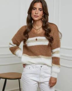 Pull Anna camel-L'Armoire de Suzette Outlet