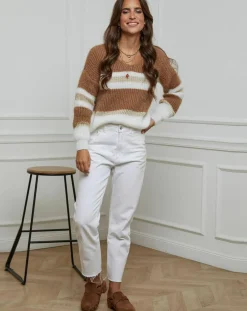 Pull Anna camel-L'Armoire de Suzette Outlet