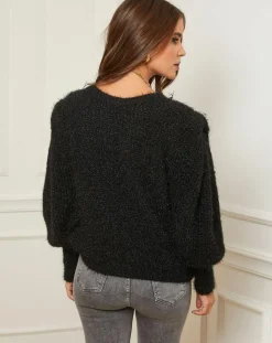 Pull Anna noir-L'Armoire de Suzette