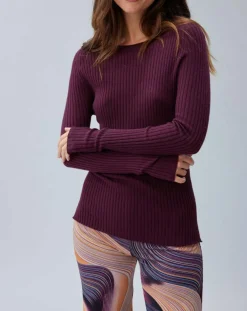 Femme Lauren Vidal Pulls^Pull Anouk prune