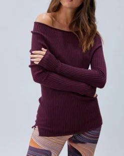 Femme Lauren Vidal Pulls^Pull Anouk prune