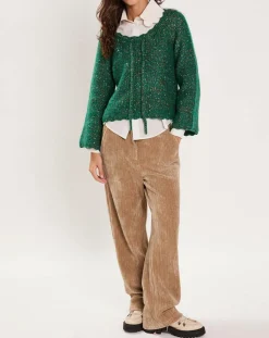 Femme Manoush Pulls^Pull Bonbon vert gazon