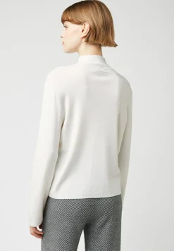 Pull Béryl col montant blanc écru-Rodier Sale