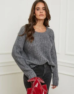 Femme L'Armoire de Suzette Pulls^Pull Camille anthracite