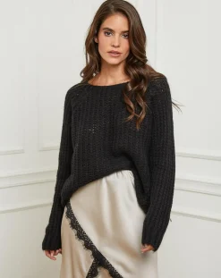 Pull Camille noir-L'Armoire de Suzette Online