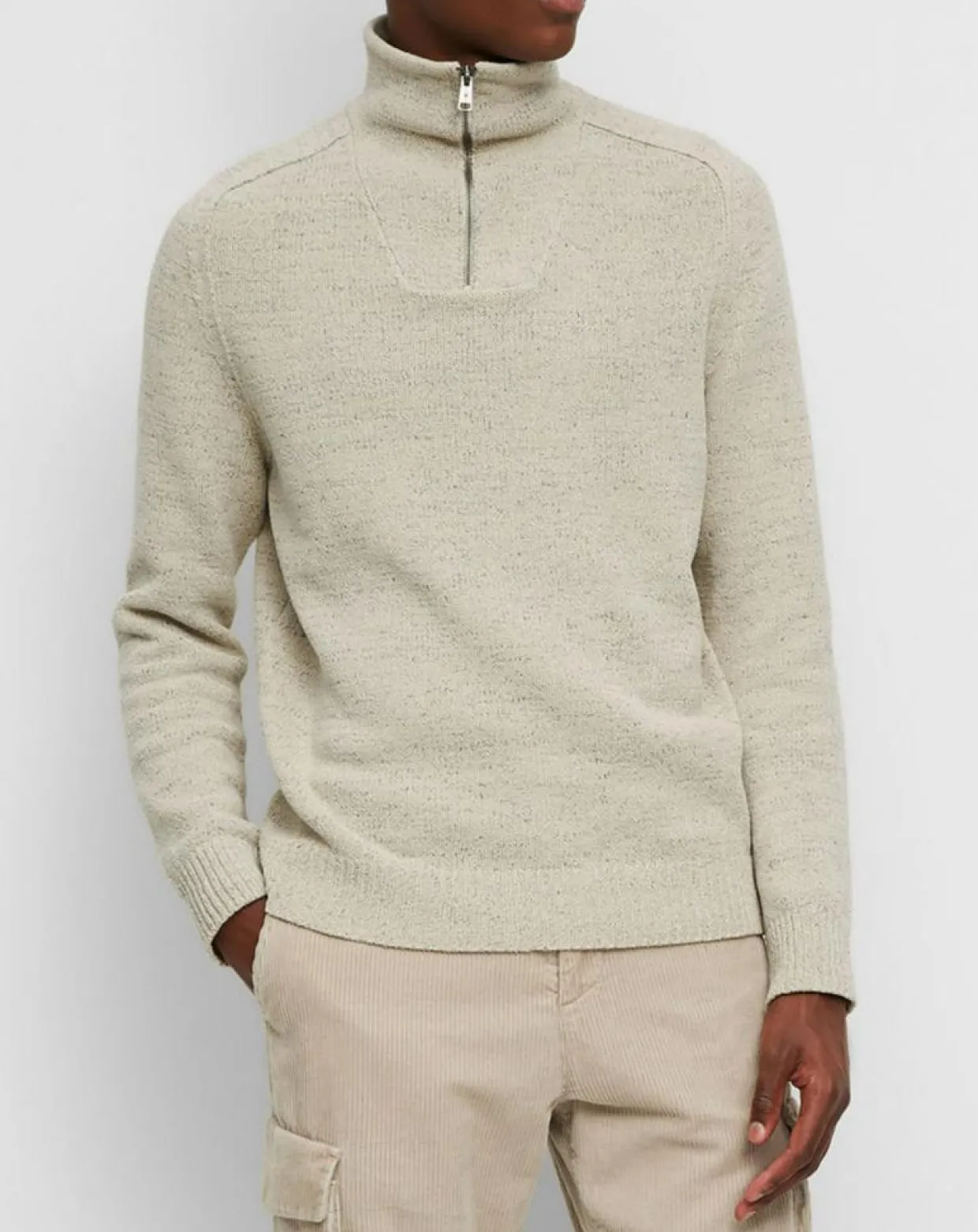 Pull camionneur chenille écru-Marc O'Polo Outlet
