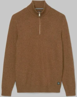Pull Camionneur en Laine & Coton mélangés marron-Marc O'Polo Hot